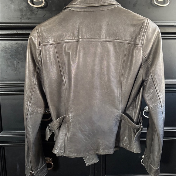Banana republic leather jacket - Picture 2 of 16